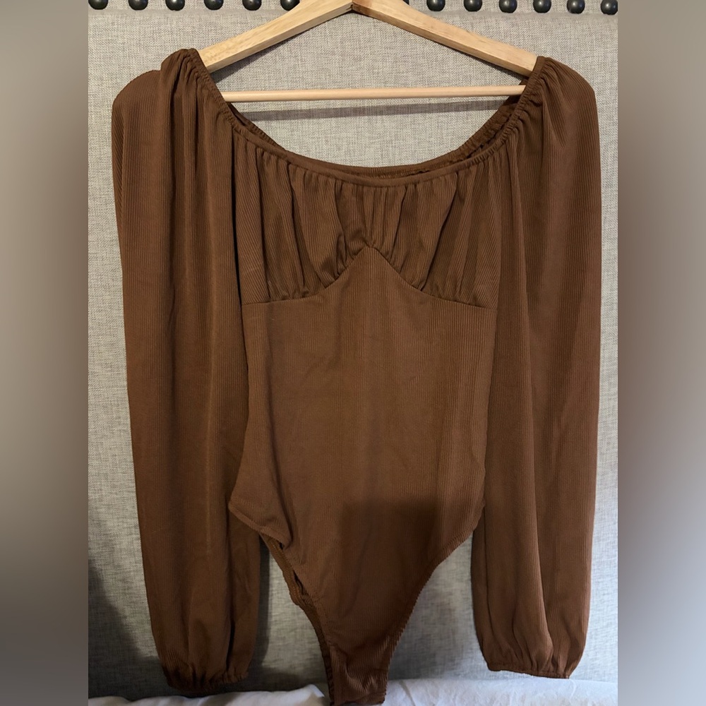 Elegant Brown Women's Top